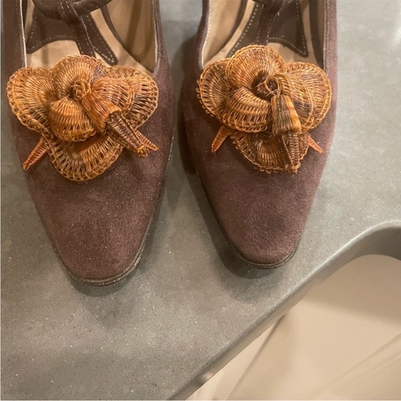 MARNI suede t strap pumps - Picture 5 of 6